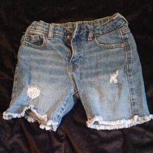 Distressed Denim Women's Shorts